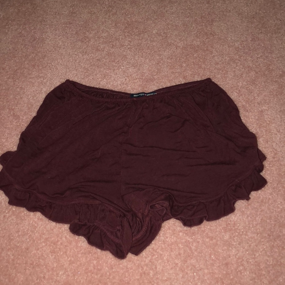 brandy melville flowy shorts